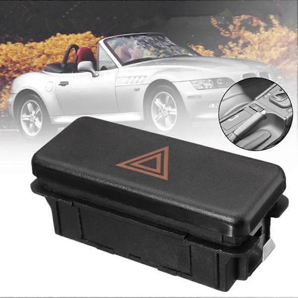Nødblinklys Bryter Varselknapp for BMW E31 E32 E34 E36 M3 M5 Z3 318 525I 530I
