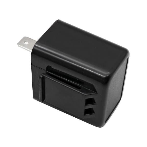 2-benet LED blinkrelæ 12V Justerbar frekvens til motorcykelblinklys Fix blinklysindikator