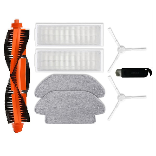 Til Xiaomi Robotstøvsuger S10 S12 B106GL Hovedsidebørste Hepa Filter Moppeklud Udskiftning Reservedele Tilbehør