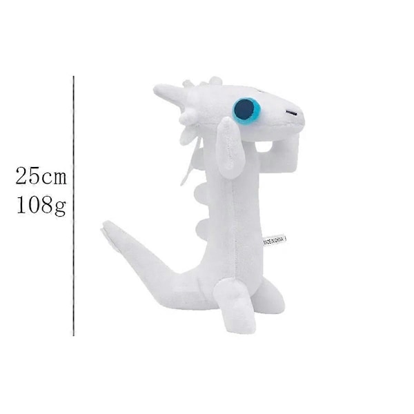 Tandlöse Dansande Meme Plyschleksak Dansande Drake Fyllda Mjuka Djur Gosedjur 25cm Docka Anime Spel R