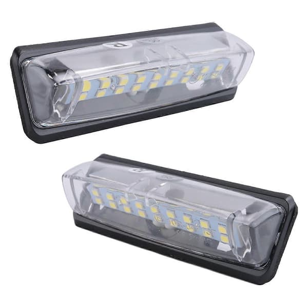 2x Til Is300 Is200 Ls430 Led Nummerpladelygter Direkte Pasform Hvid