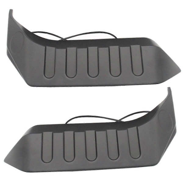För Jeep Wrangler 2007-2023 Bakre Takljus Spoiler Bakre Sidosplitter Toppfläns Bakvinge