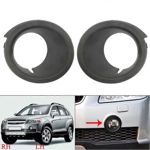 Bil Frontfanger Tåkelys Tåkelykt Deksel Trim Panel for Chevrolet / Holden Captiva 2006-2010 for De