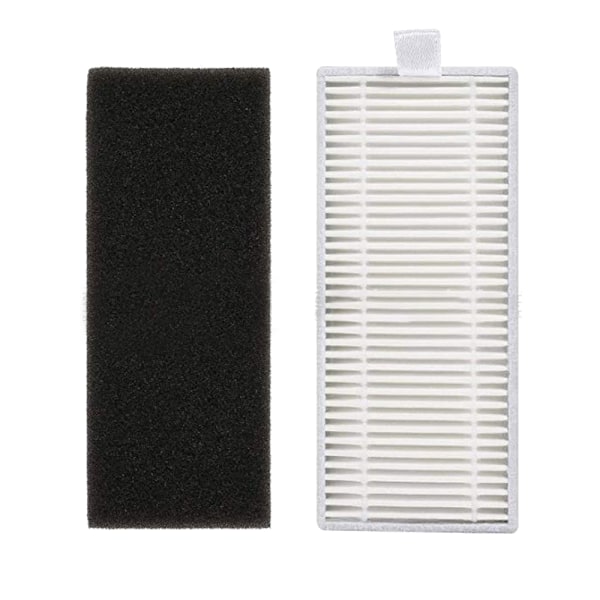 HEPA-filter til Cecotec Conga Excellence 1090 robotstøvsuger, reservedelssæt 12 PCS