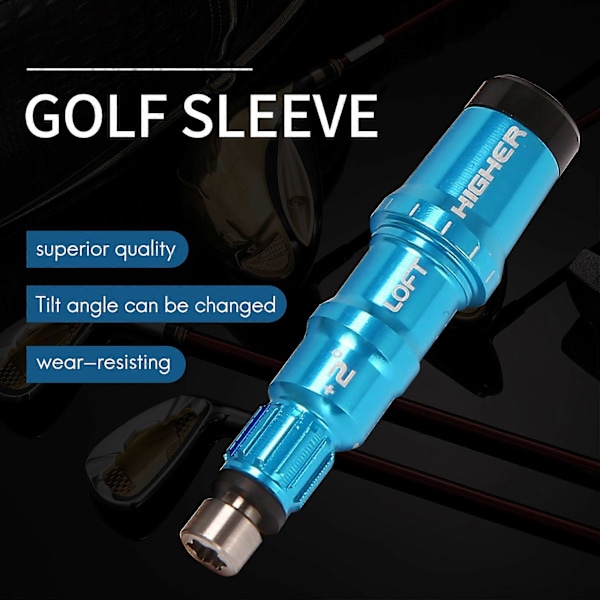 Golf Adapter Hylsa Ersättning för Taylormade M1, M2, M3, M4, M5 & M6 SIM Driver & FW .335