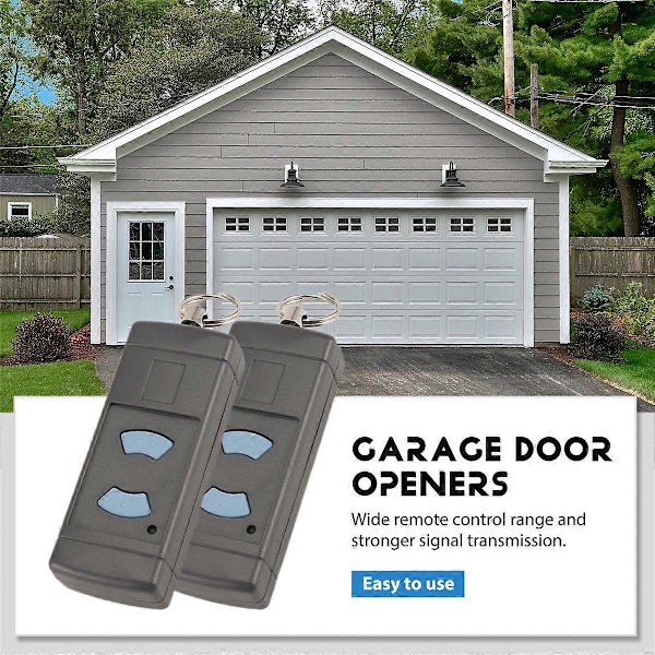 2-pack Fjärrkontroll för garageport, ersättning för HORMANN HSE2-868 HS4-868 HSM4-868 GAR