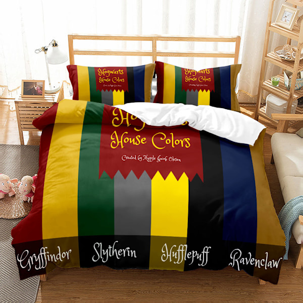 Harry Potter School of Magic Digital Print Dynetrekksett - hogwarts4 Double200x200