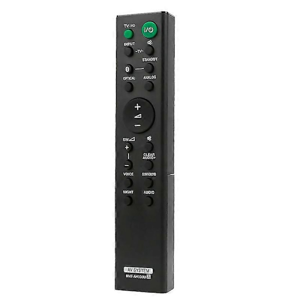 RMT-AH100U Ersättningsfjärrkontroll för Sony HT-CT180 SA-CT180 HTCT180 SACT180 Sound Bar Ljudsystem