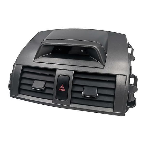 Bil Senter Dash A/C Uttak Luftventil Panel Erstatning med Klokke Luftventil for Toyota Corolla 2008-20