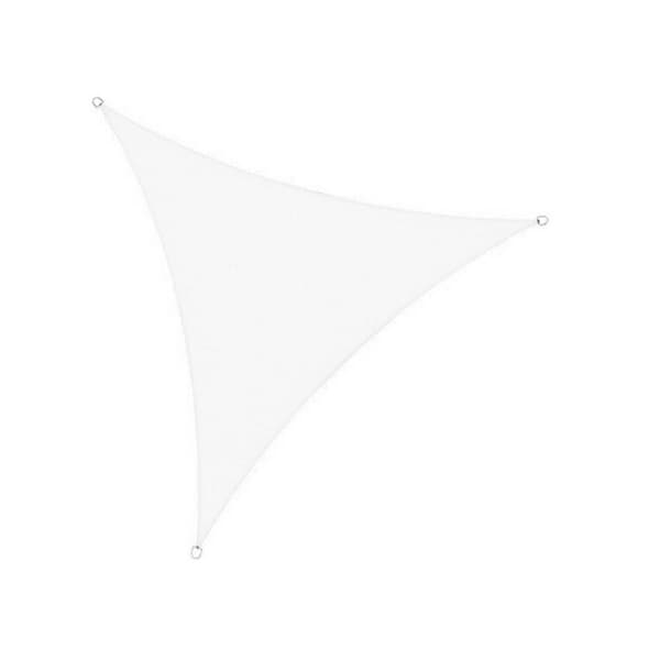 Triangulärt Vattentätt UV-skydd Solsegel 3x3x3m (Triangular) White