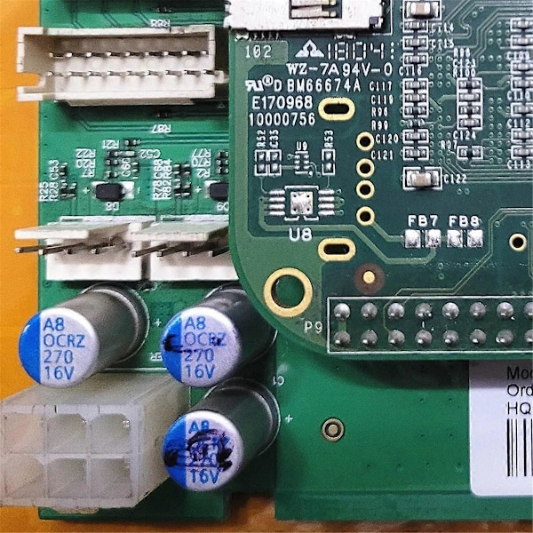 L3+ L3++ Kontrollkort A3/D3 för ANTMINER-1.3 Ant Kretsmoderkort Bottenplatta Kärnkorts Kontro