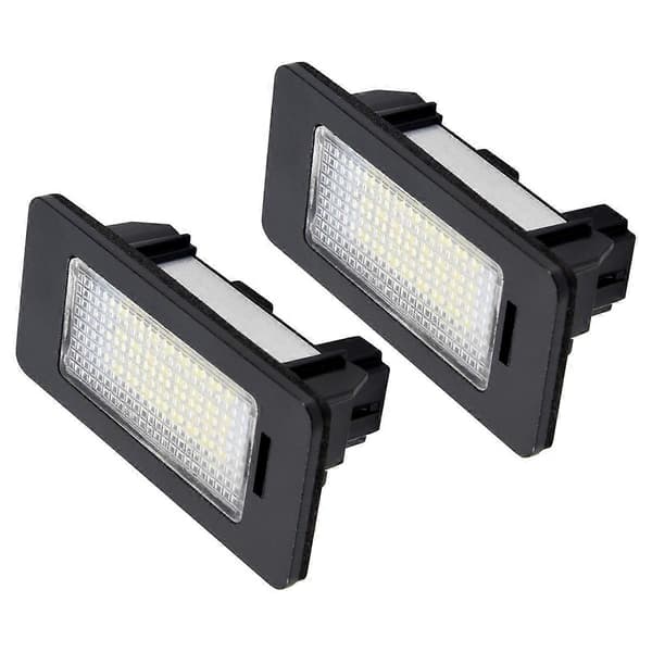 Pari virheetön 24 3528 LED-rekisterikilven valo E39 E60 E61 E90 5-sarjaan