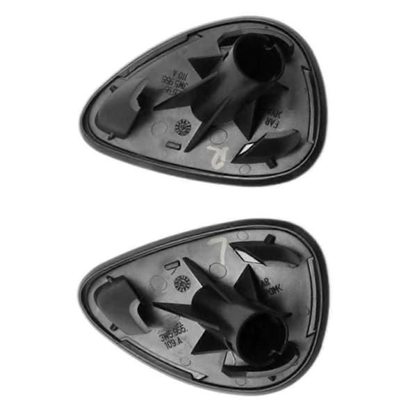 Frontlyktspylerdeksel for Bentley Continental GT GTC Frontlykt Ubehandlet Spylemunnstykke Left