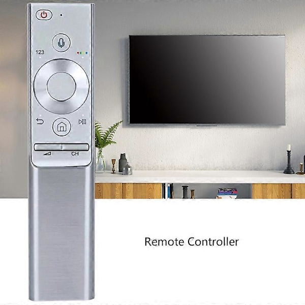 Röstfjärrkontroll för Samsung TV BN59-01274A BN-Q789FC Luftmus + Infraröd Fjärrkontroll Inbyggd Silver