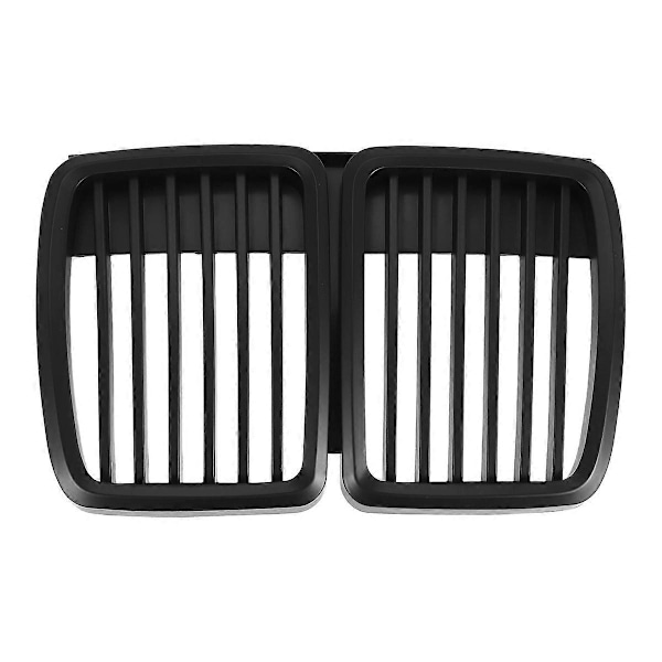 Ersättningsgrill för E30 3-serie M3 Främre Motorhuv Stötfångargrill Matt Svart 1982-1994