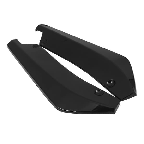2 stk. Universal Bil Bakre Støtfanger Leppe Diffuser Splitter Spoiler Ripebeskytter