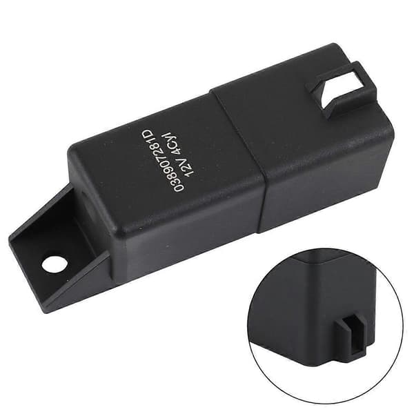 038907281D Stik Relæ Gløderør til A3 A4 1.6 1.9 2.0 Plastikstik RB6 Relæ Tilpasning 04L907281 49579