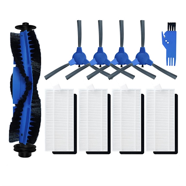 Cecotec Conga 2290 Ultra 05661 robotti-imurin varaosat, tarvikkeet, pääsivellin, Hepa-suodatin, moppityynyt