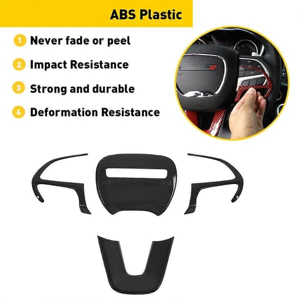 Rattdekselforing for Jeep Dodge Charger Challenger Durango 2015-2022 Bilinteriørstil