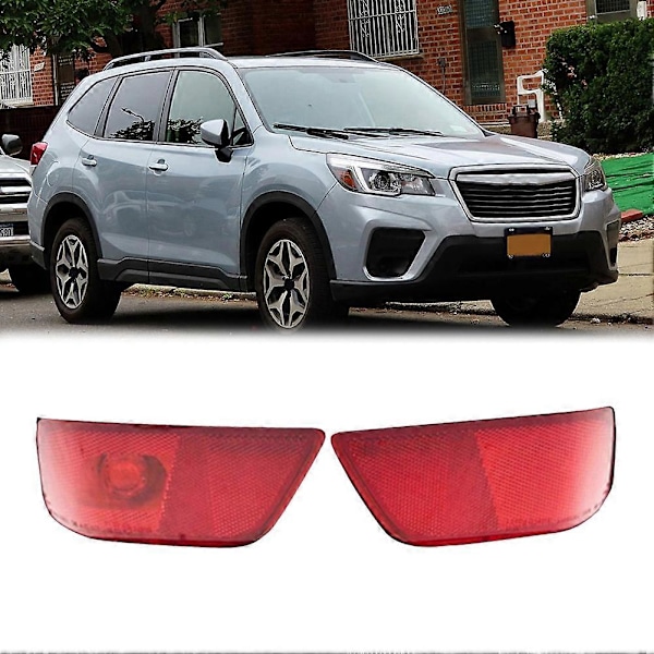 Bakre stötfångarreflexer dimljus 84551-SJ000 för Subaru Forester 2019-2021 Bakljusreflektorlampa