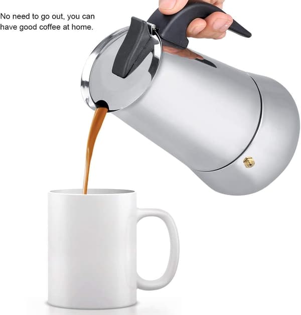 Kopp/45 cl Rustfritt stål Maple Espressomaskin