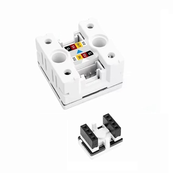 Pussel Enhet 8x8 RGB LED-matris (WS2812E) Enhet-Pussel Flerfärgs Ljuskontrollenhet