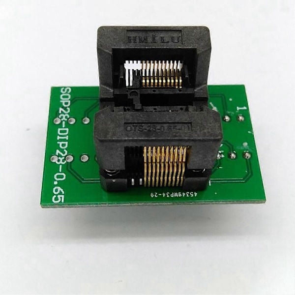 TSSOP20 Brännblock SSOP20 ST Chip Test Socket Programmeringsadapter OTS28-0.65-01