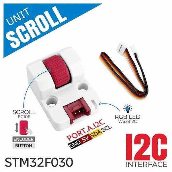 Skrolleenhet Rotary Encoder Utvidelsesenhet med Hul Aksel Encoder (EC10E1220501)