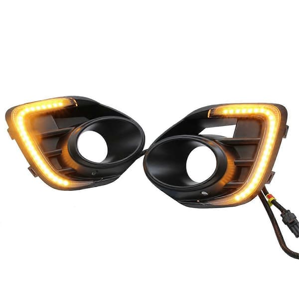 For Mitsubishi Lancer 2016-2019 LED Kjørelys DRL Blinklys Tåkelys Biltilbehør