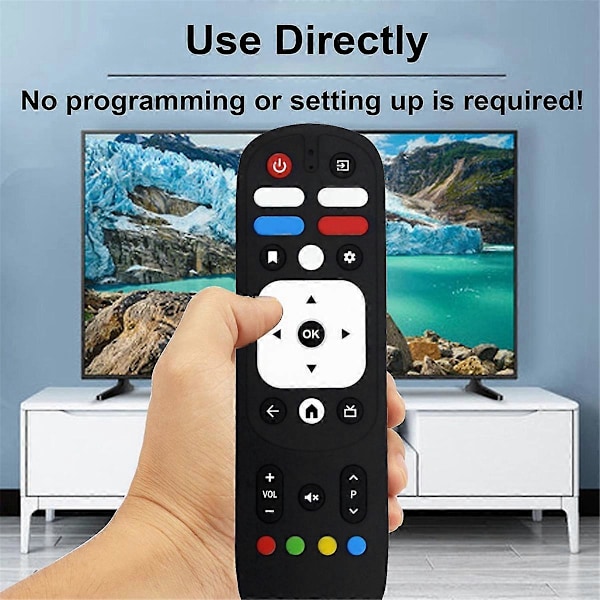 Ersättnings-RM-C3287 Röstfjärrkontroll för JVC RM-C3570 för KENWOOD för Motorola Smart TV Fjärrkontroll