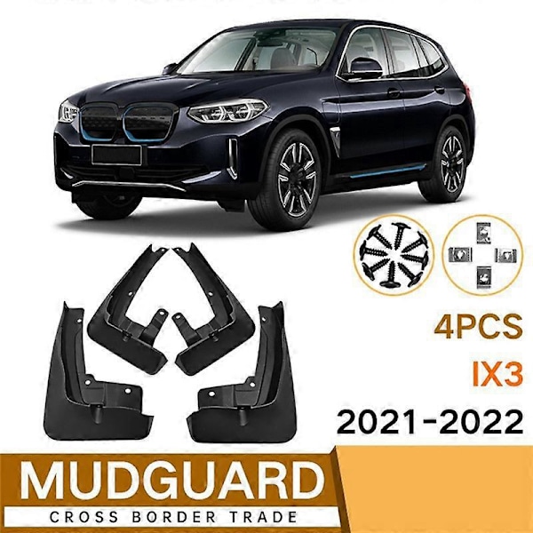 Stänkskydd för -BMW IX3 G08 2020 2021 2022 Stänkskärmar Skyddskåpa Stänkskydd Bilhjul