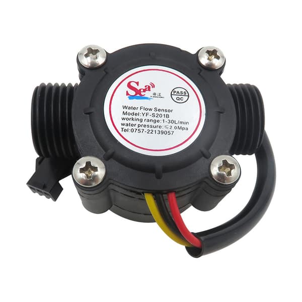 Stabil vattenflödesbrytare med G1/2 vätskeflödessensor B-4-branch water flow sensor