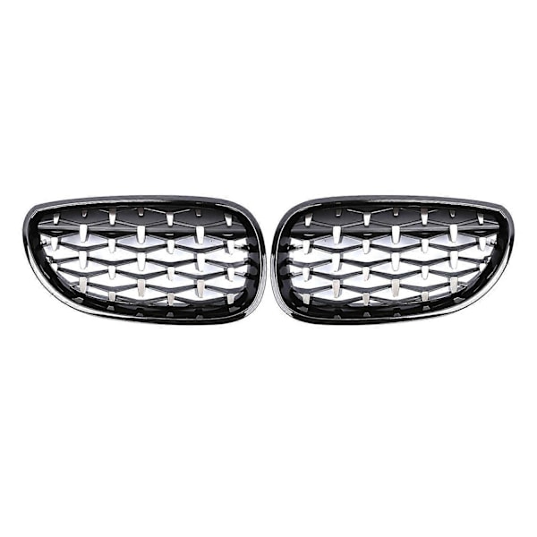 Front Kofanger Nyre Grill Diamant Grill til BMW E60 E61 5-serie 550I 535I M5 2003-2010 Meteor