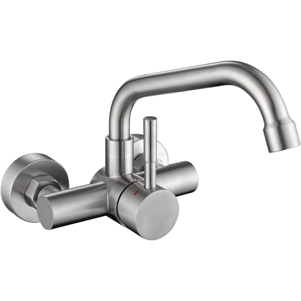 Kjøkkenkran 11 cm Maple 360° sving 304 rustfritt stål