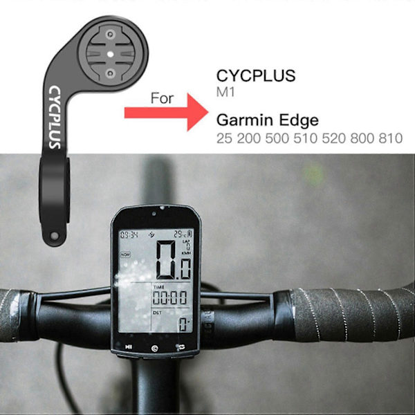2X GPS Cykeldator Fäste Hållare Cykelstyre Cykeldatorhållare Cykeltillbehör för