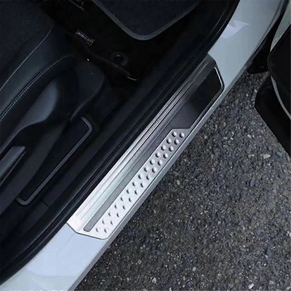 Dörrtröskel Slitskyddslist Skydd Kåpa Trim för Honda Vezel HR-V E:HEV 21-22 Exteriör Yttre Wel