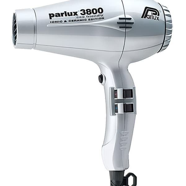 3800 Advance Light Ionic & Ceramic musta väri, Ionic ja keraaminen 2100 W hiustenkuivaaja silver