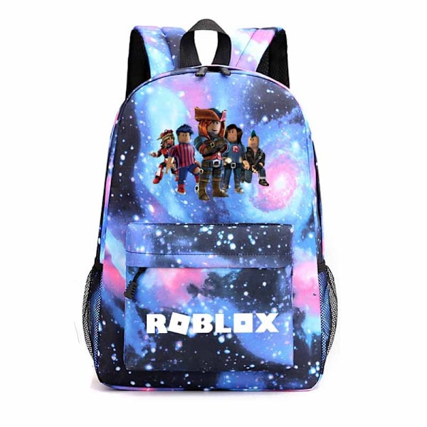 Roblox Ryggsäck Mochila Barn Väskor med Kapacitet-3 Starry blue 3