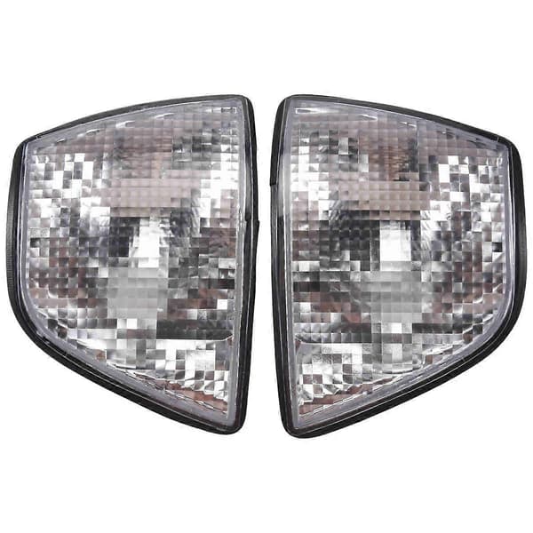 Klare linser Bil Front Hjørne Lamper Blinklys Sidelys til BMW E36 3-serie 1992-1998