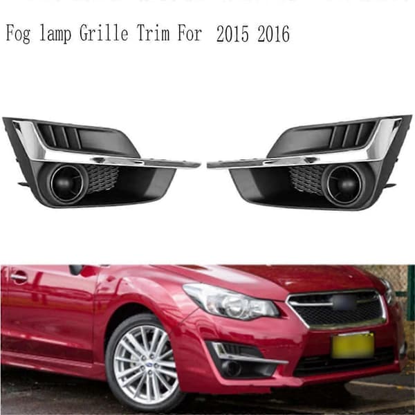 Frontfanger Tåkelys Deksel Tåkelys Grill Trim for Subaru Impreza 2015 2016 57731FJ310