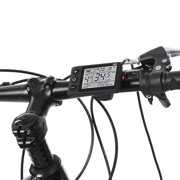 S866 Elektrisk Cykel Display LCD Meter til Intelligent Controller Ebike Panel SM Stik Elektrisk Cykel