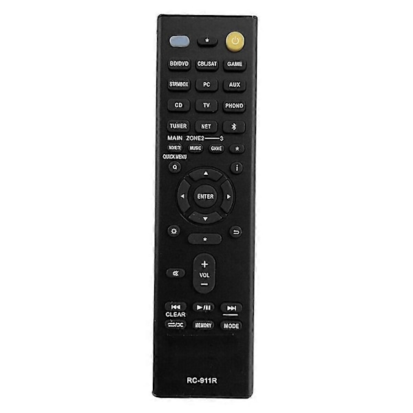 RC-911R Fjernbetjening til Onkyo TX-NR656.RC-911R 928R TX-Rz810 TX-NR575E TX-NR578 TX-DS787 TX-N black