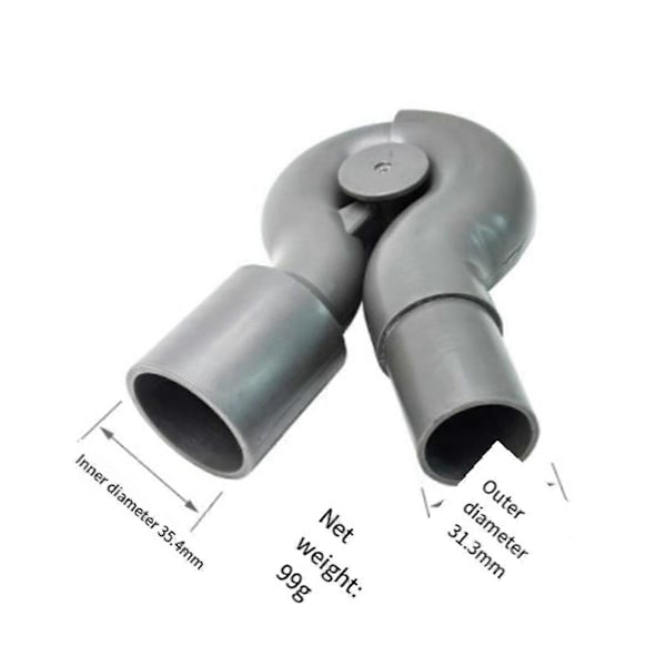 4-delars set Universal Vinkeladapter Botten 35-32mm Borrning Snabbkopplingsverktyg Bottenadapter Dammsugare Cl
