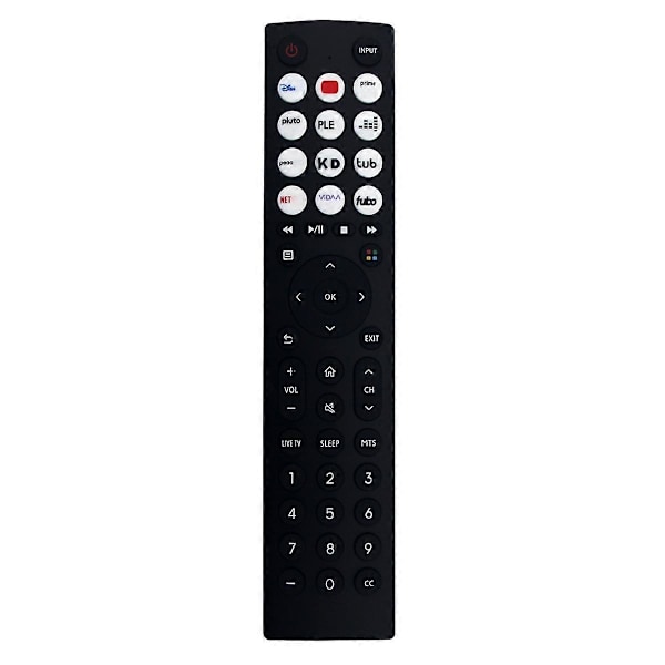 EN2D36H Fjärrkontroll för Hisense Smart TV 40A35HUV 43A6GV 32A45GV 50A6GV 65A6GV 43A45GV 55A6GV 32A Black