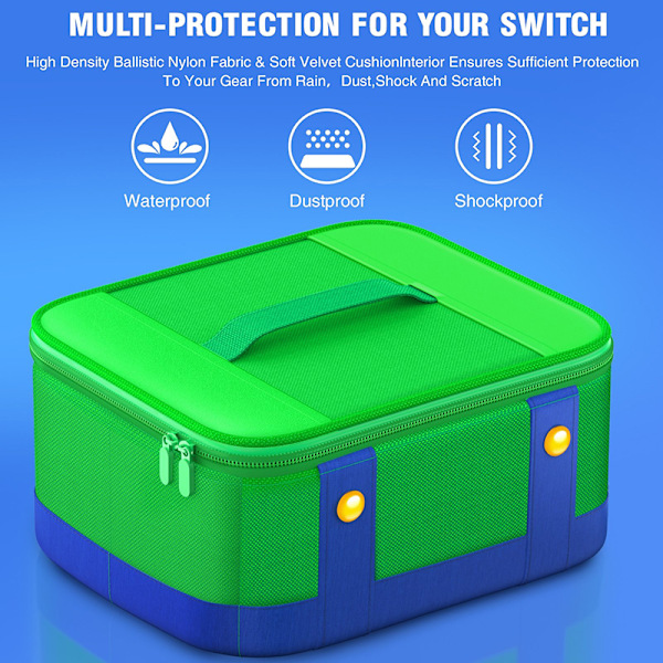 Stor oppbevaringsveske for Switch, reiseveske for OLED Pro-konsoll, Switch-tilbehør Switch Bag Red