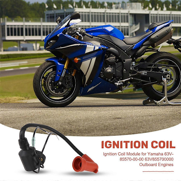Tändspolemodul för Yamaha 63V-85570-00-00 63V855700000 Utombordsmotorer