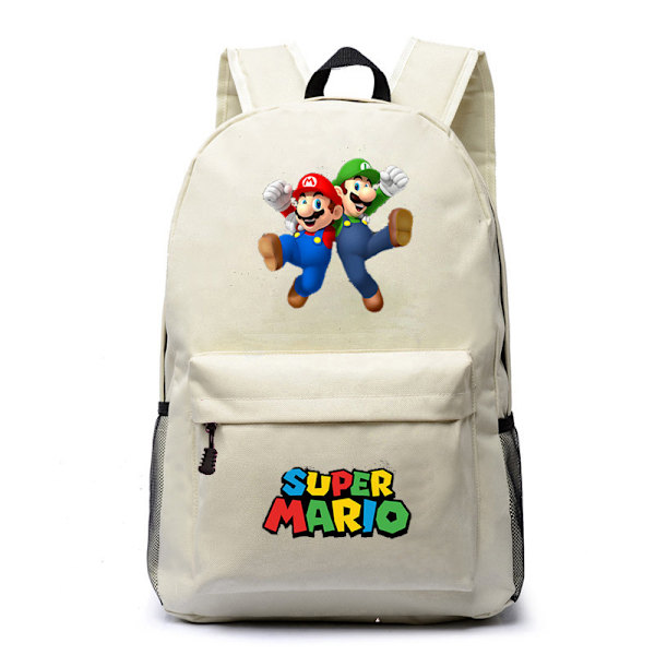 Mario Reppu Mochila Lasten Tilavat Laukut-1 Beige