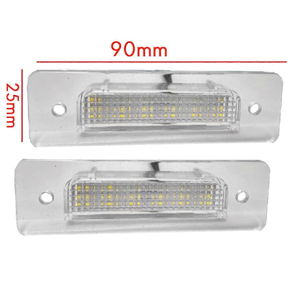 Bil Bak LED Skiltlys for BMW E30 E12 E28 E24 E23 E26 Biltilbehør 63261372766 6326135
