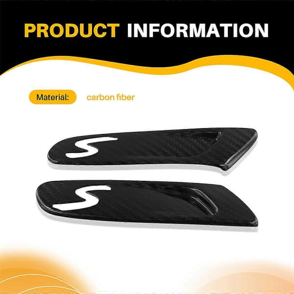 Side Markører Scuttle Ventiler Overlay Deksel For 2014-2019