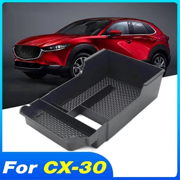 Förvaringslåda för mittkonsolens armstöd i bil för Mazda CX-30 CX30 2020-2024 Inre hållare Organizer Glov
